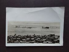 AIR SHOW CIRCA 1918-1930 * PRESUMABLY  SOMEWHERE IN U.S.A. * VINTAGE PHOTOGRAPH  picture