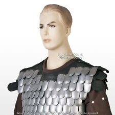 Medium Size Medieval Scale Body Armor with Leather Liner 20G Steel LARP Costume picture