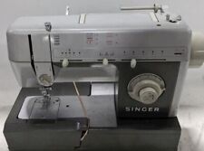 Singer CG 550 C sewing machine - Gray with white case - with pedal and manual picture