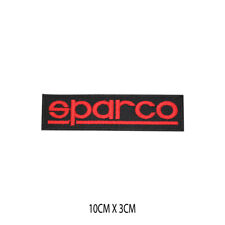 Sparco Logo Patch Iron On Sew On Embroidered Applique For Clothes picture