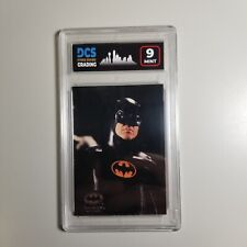1992 Topps Stadium Club Batman Returns #A BATMAN Graded 9.0 MINT picture