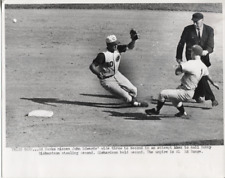 1961 Press Photo Yankees vs Reds World Series Eddie Kasko and Bobby Richardson picture