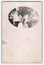 1910 Three Boys Glenville Nebraska NE Posted Antique RPPC Photo Postcard picture