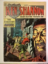 Ken Shannon #8/Golden Age Quality Comics/The Chinatown Murders/GD- picture