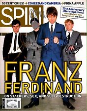 FRANZ FERDINAND Signed Autographed Magazine 