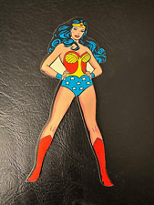 Vintage 1978 Hero-Stickers Wonder Woman Vinyl Sticker Rare picture