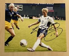 KRISTINE LILLY HAND SIGNED 8x10 PHOTO AUTOGRAPH USWNT USA WOMENS SOCCER COA picture