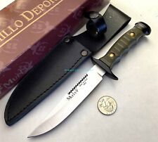 Muela Spain DISCONTINUED Sawback Fixed Blade Hunter 8.3/4.6 OD Green Knife 90002 picture