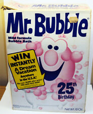 1985 Mr. Bubble Soap Box 25th Anniversary RARE picture
