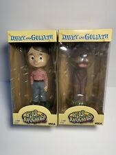 NIB Vintage 2002 NECA Davey and Goliath Head Knockers Set Lot TV Claymation picture