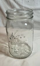 One Vintage KERR Self Sealing Mason Jar Wide Mouth picture