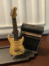 Miniature Electric Guitar Replica Amp Resin picture