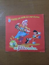 1950' Pinocchio TOBLER-COLOR WALT DISNEY CHOCOLATE ALBUM picture