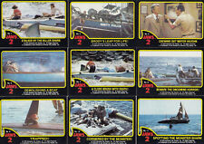 Jaws II - Complete 59 Card Set - 1978 Topps - NM picture