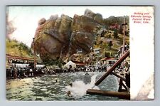 Eldorado Springs CO-Colorado, Bathing And Warm Water, Vintage Postcard picture