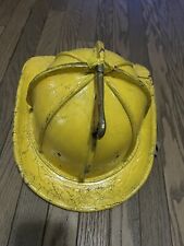 Vintage CAIRNS Leather Fire Helmet picture