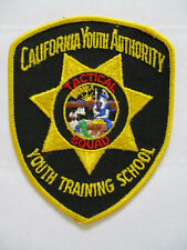 vintage 1970s California Youth Authority Tactical Squad Spec Ops Police Patch picture