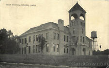 1919 Marion,KS High School Kansas Postcard 2c stamp Vintage Post Card picture