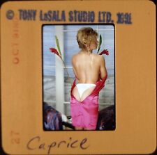 TL6-546 CAPRICE HIGH SOCIETY MAG SHOOT ORIG TONY LASALA 35MM COLOR SLIDE picture
