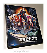 ARCHER SEASON 1-4  CRYPTOZOIC BINDER WITH EXCLUSIVE B1 picture