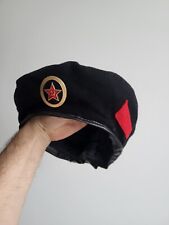 VTG Black Beret Off The Marine Corps Of The USSR ARMY, Size 58,   L  , NEW picture
