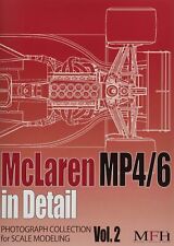 MFH Book McLaren MP4/6 in Detail PHOTOGRAPH COLLECTION Model Factory Hiro New picture