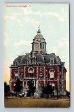 Mansfield OH-Ohio, Court House, Antique, Vintage Souvenir Postcard picture