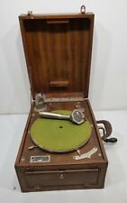 ANTIQUE Modernola Modernolette  Portable Victrola Phonograph AS-IS picture