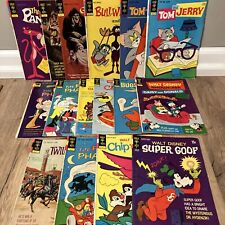 Gold Key Comics Lot of 16: Hanna Barbera Disney Tom & Jerry & more 1971-1973 picture