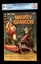 Mighty Samson #20 1969 - HIGH GRADE - comes with GCG label of 8.5 picture
