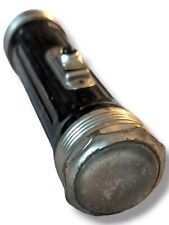 Vintage circa late 1930's Burgess flashlight, 2 D cells not included Needs Bulb picture