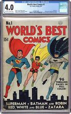 World's Best Comics #1 CGC 4.0 1941 4378815009 picture