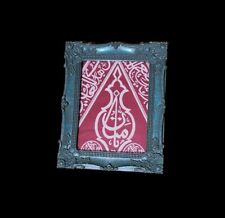 Certified Authentic Framed Red Color İnner KAABA Cloth picture