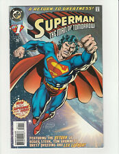 Superman The Man of Tomorrow #1 1995 Roger Stern Tom Grummett DC Comic 7.0 F/VF picture