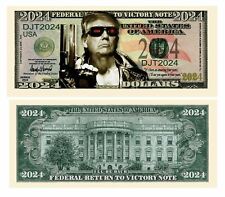 Donald Trump 2024 President Re-Elect 25 Pack Dollar Bill Money Trumpinator picture