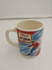 Vintage 1970s Nestle Instant Hot Cocoa Mug Winter Skiing Theme picture