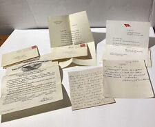 Vintage Correspondence Colonel Parry Lewis, General Omar N. Bradley, E. Naylor picture