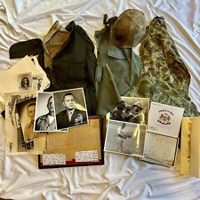 WWII Korean War-Vietnam USMC Lt. Col Large Frogskin Grouping Heavily Decorated picture