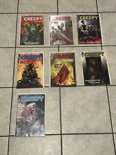 Creepy Comics Bundle #1-6 and 8 by Dark horse (2009) picture