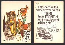 1969 Odd Rods Vintage Sticker Trading Cards #1-#44 You Pick Singles Donruss picture