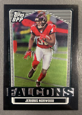 JERIOUS NORWOOD 2007 TOPPS DPP BLACK CHROME picture