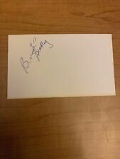 BRIAN BRADLEY - HOCKEY - AUTHENTIC AUTOGRAPH SIGNED INDEX -B3007 picture