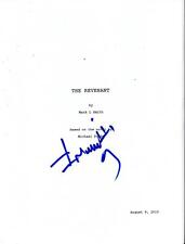 Alejandro Gonzlez Irritu SIGNED THE REVENANT FULL 102 PAGE SCRIPT AUTHENTI picture
