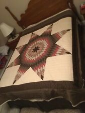 Gorgeous~ Vintage 1989 *Lone Star* ~Signed by quilter~ Rod Hanger Pocket picture
