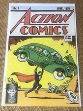 Action Comics No. 1 Superman June, 1938 Reprint 1970-1983 Comic Book. picture