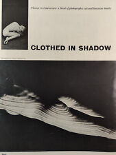 1954 Esquire Original Art Photographs Clothed in Shadow Fernand Fonssagrives picture