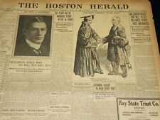 1909 MAY 19 THE BOSTON HERALD - HARVARD'S FAREWELL TO DR. ELIOT - BH 402 picture