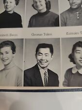 STAR TREK Creator GENE RODDENBERRY & Actor GEORGE TAKEI High School Yearbooks LA picture