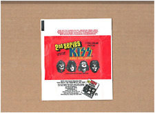 Kiss 1978 Donruss 2nd Series Red Wax Wrapper picture