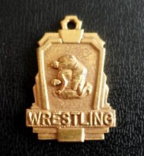 Vintage Wrestling Award Charm School Academic Class Sports picture